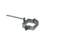 Vorschau: Quadratrohrschelle Stift 140mm