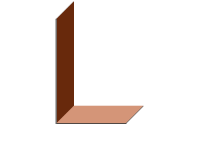 Wandanschlussblech ohne Falz