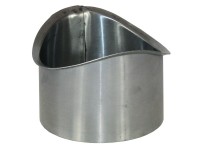 Lötstutzen halbrund