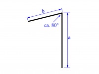 Vorschau: Befestigungsstreifen Dachrandprofil