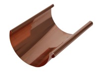 Kupfer Dachrinne halbrund