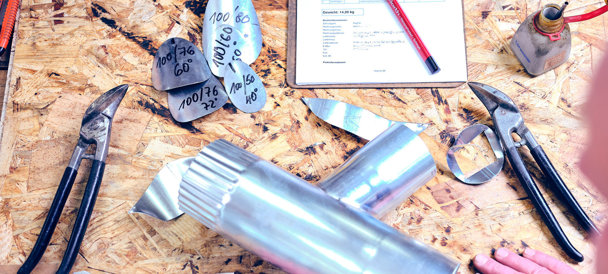 Zubehörprodukte von führenden Herstellern bei Blechshop24