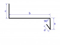 Vorschau: Gesimsblech mit Dreikant
