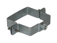 Vorschau: Quadratrohrschelle mit Mutter M10