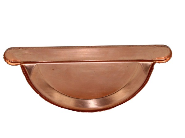 Rinnenboden halbrund