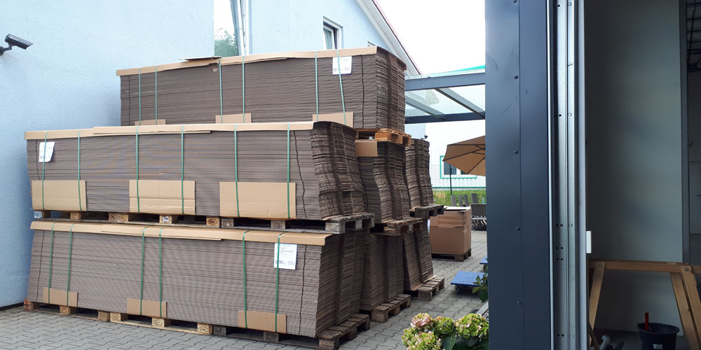 nachhaltige Verpackung: Pappkartons