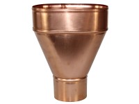 Trichterstutzen mittig