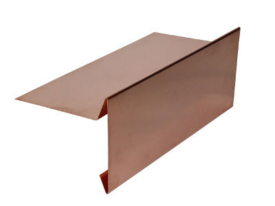 Ortgangblech aus Kupfer