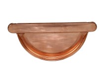 Rinnenboden halbrund