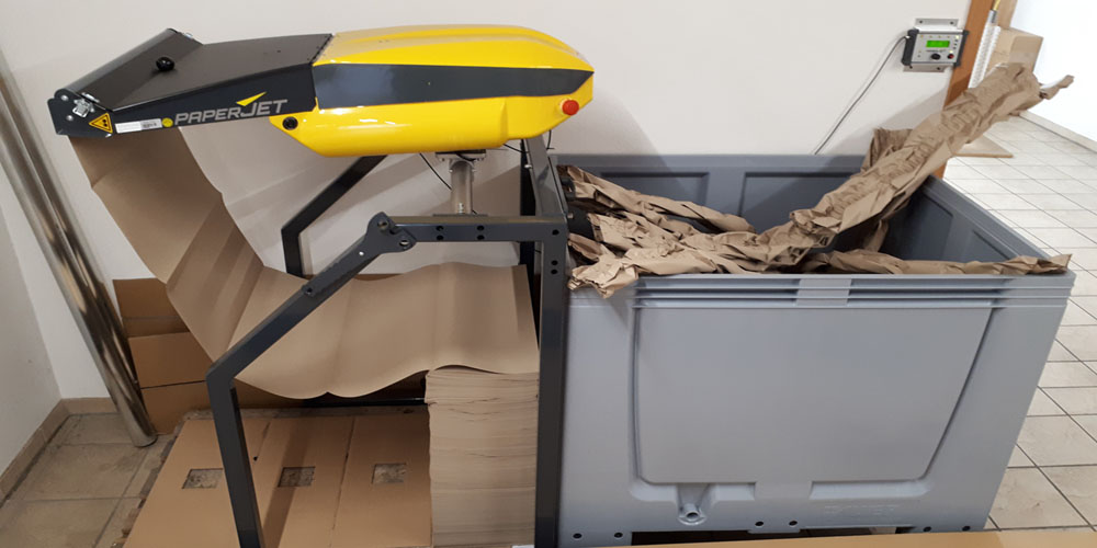 nachhaltiges Füllmaterial: Papier