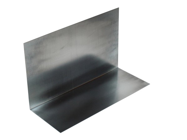 Wandanschlussblech ohne Falz