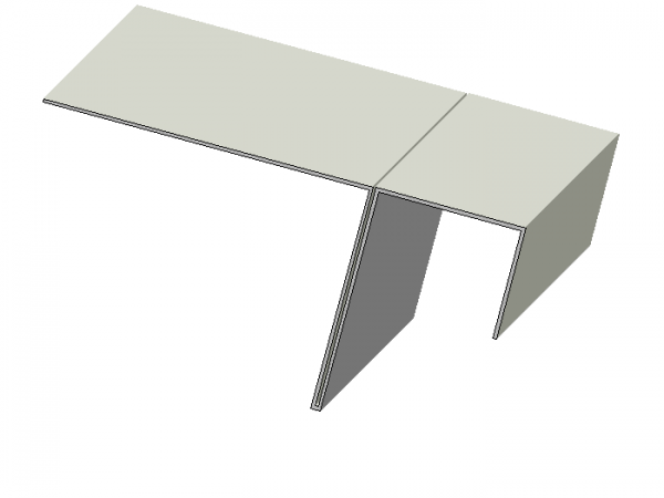 Patentsaumstreifen mit Dreikant