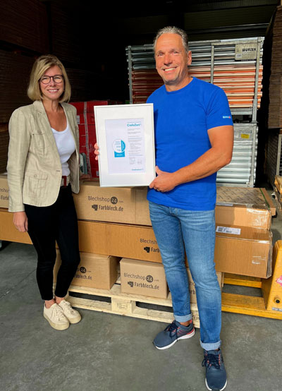 Übergabe CrefoZert 2023