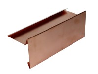 Ortgangblech mit Falz