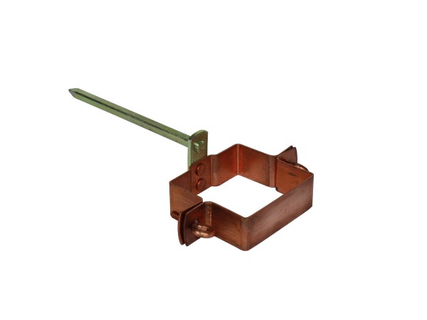 Quadratrohrschelle mit Stift