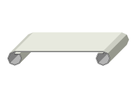 Attikaabdeckung, Mauerabdeckung mit Wulst