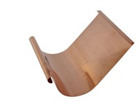 Vorschau: Aufdachrinne Kupfer, Länge 3,00m