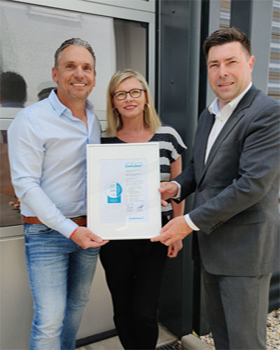 Übergabe CrefoZert 2020