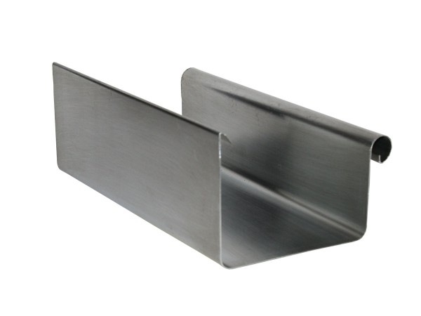 Kastenrinne Aluminium, Länge 1,00m