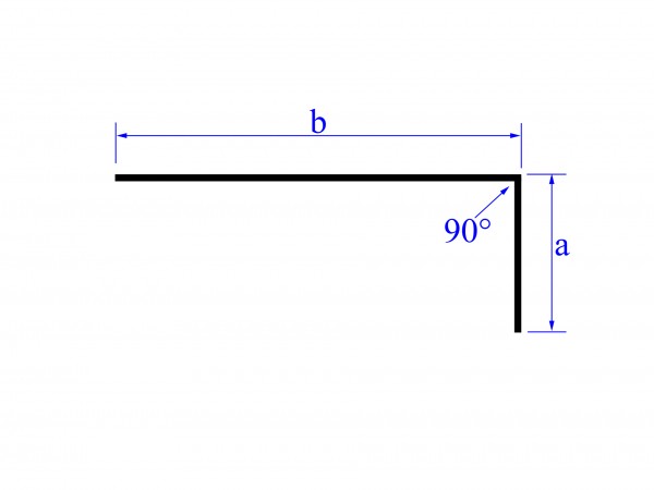 Verzinktes Unterblech für Attika, Länge 2,00m