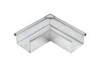 Rinnenwinkel - Außeneck - 90° - Kastenform Quartz-Zinc