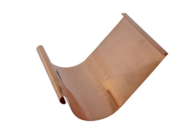 Aufdachrinne Kupfer, Länge 3,00m