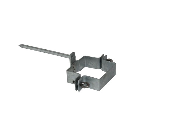 Quadratrohrschelle Stift 140mm