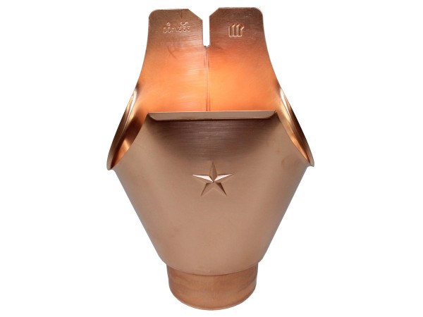 Einhangstutzen halbrund